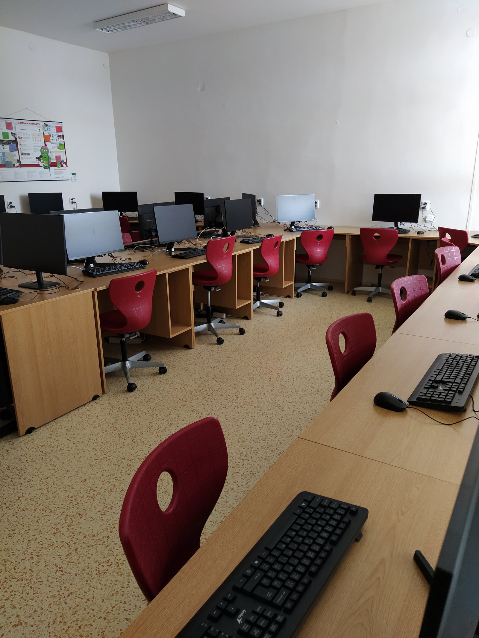 Rekonstrukce na základní škole J.A. Komenského