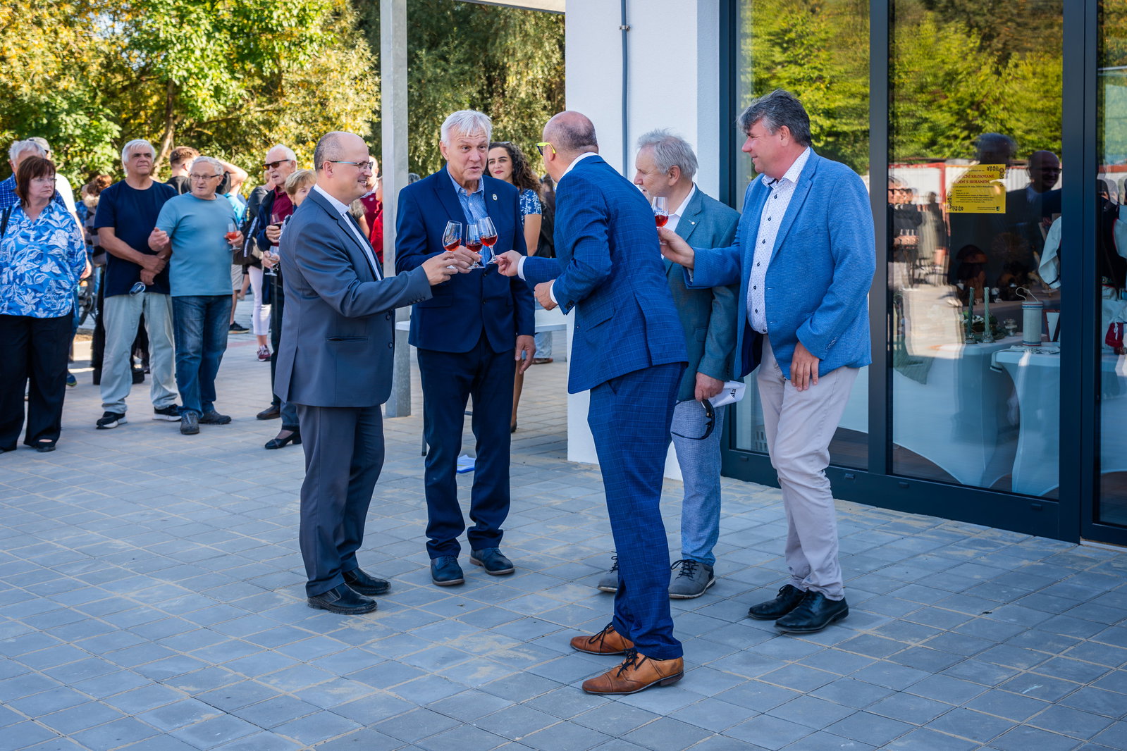 Slavnostní otevření sportovní haly v Bohuslavicích