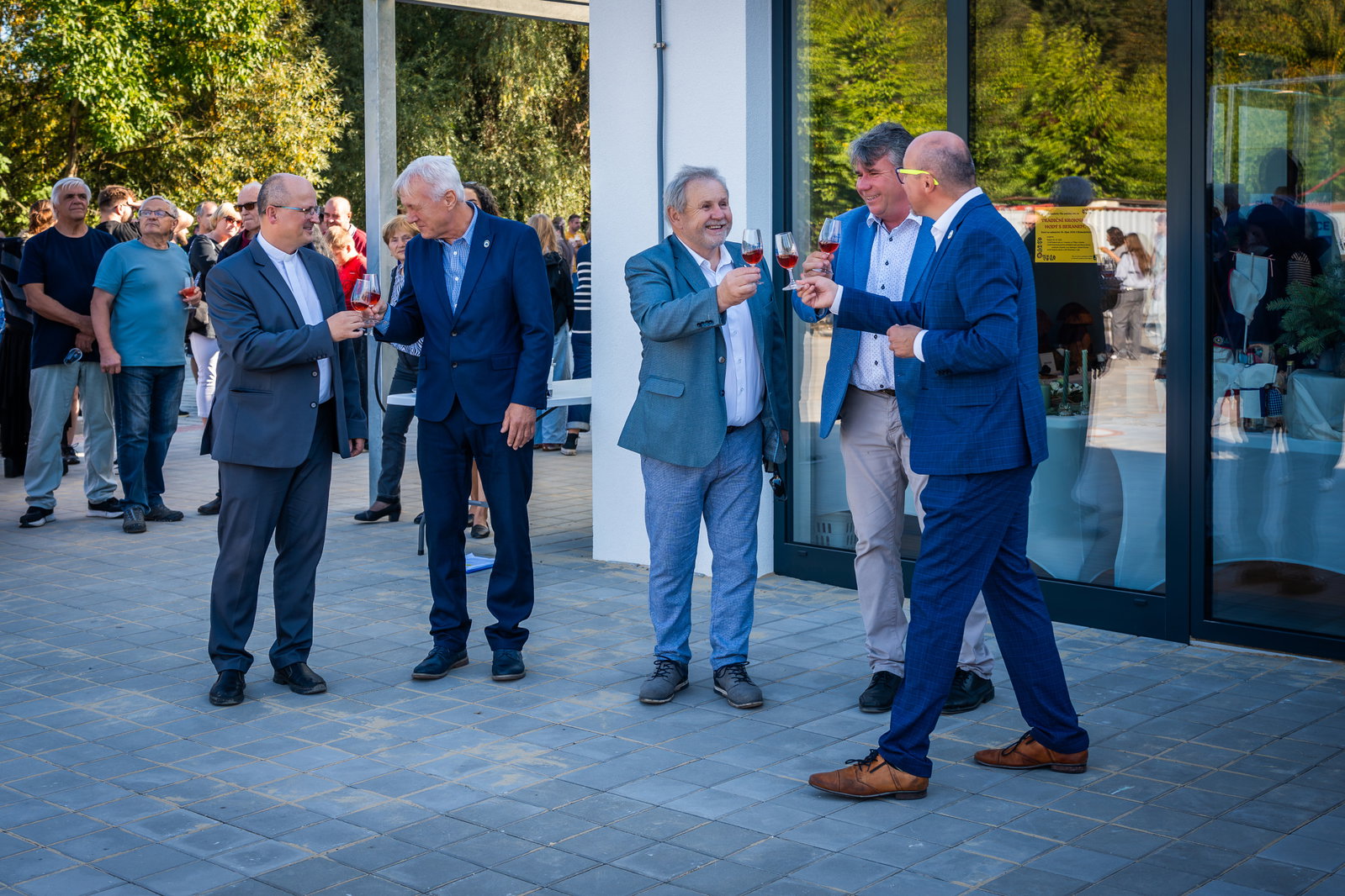 Slavnostní otevření sportovní haly v Bohuslavicích