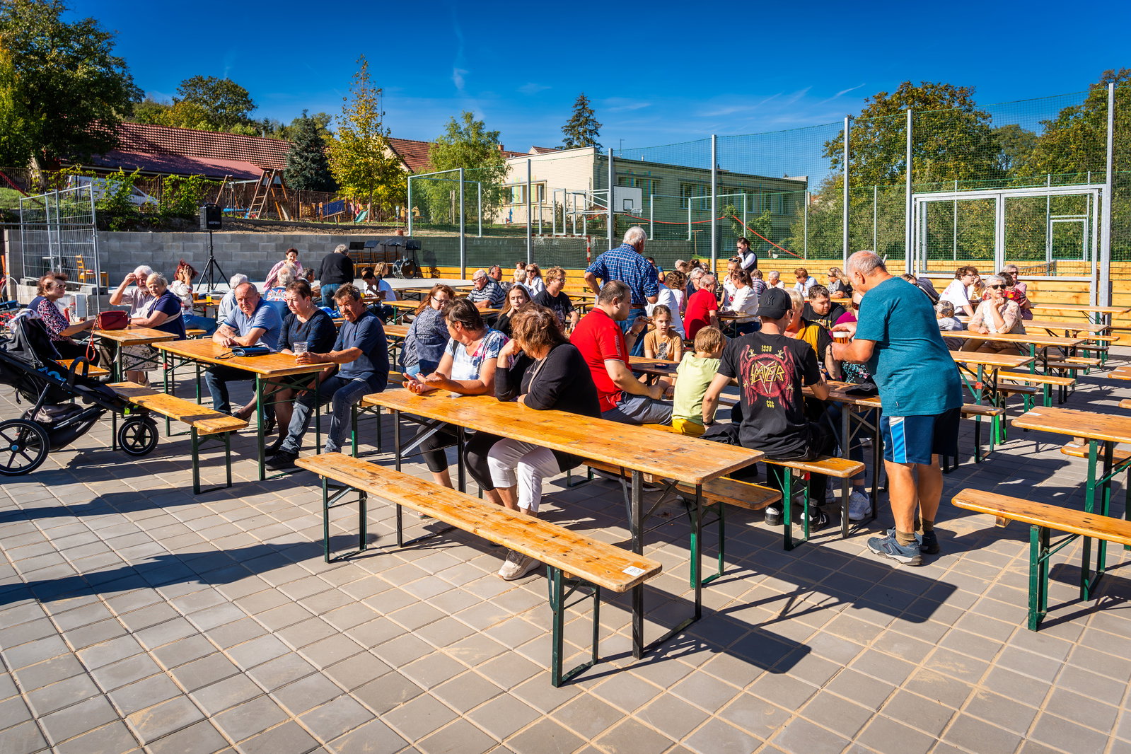 Slavnostní otevření sportovní haly v Bohuslavicích