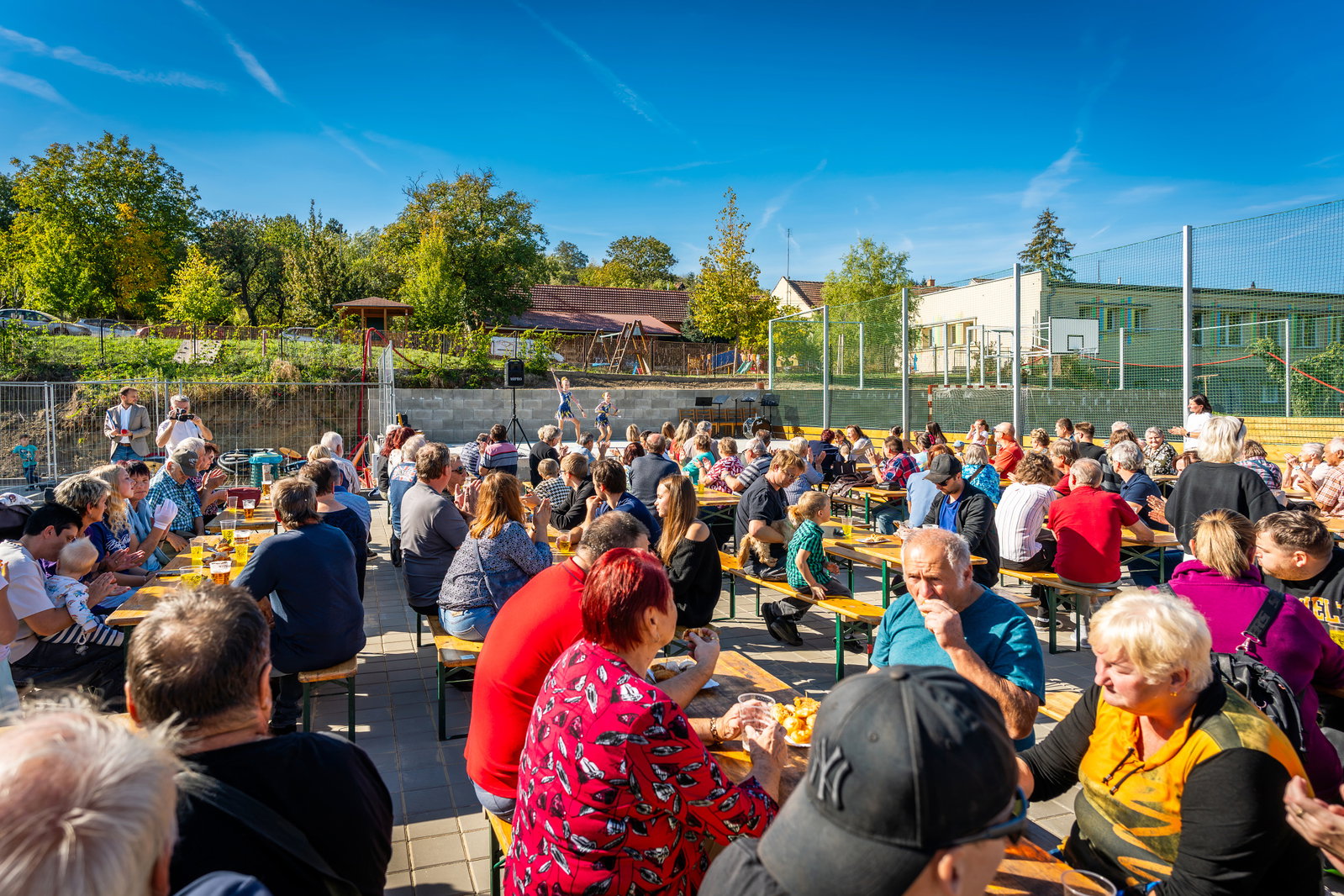 Slavnostní otevření sportovní haly v Bohuslavicích