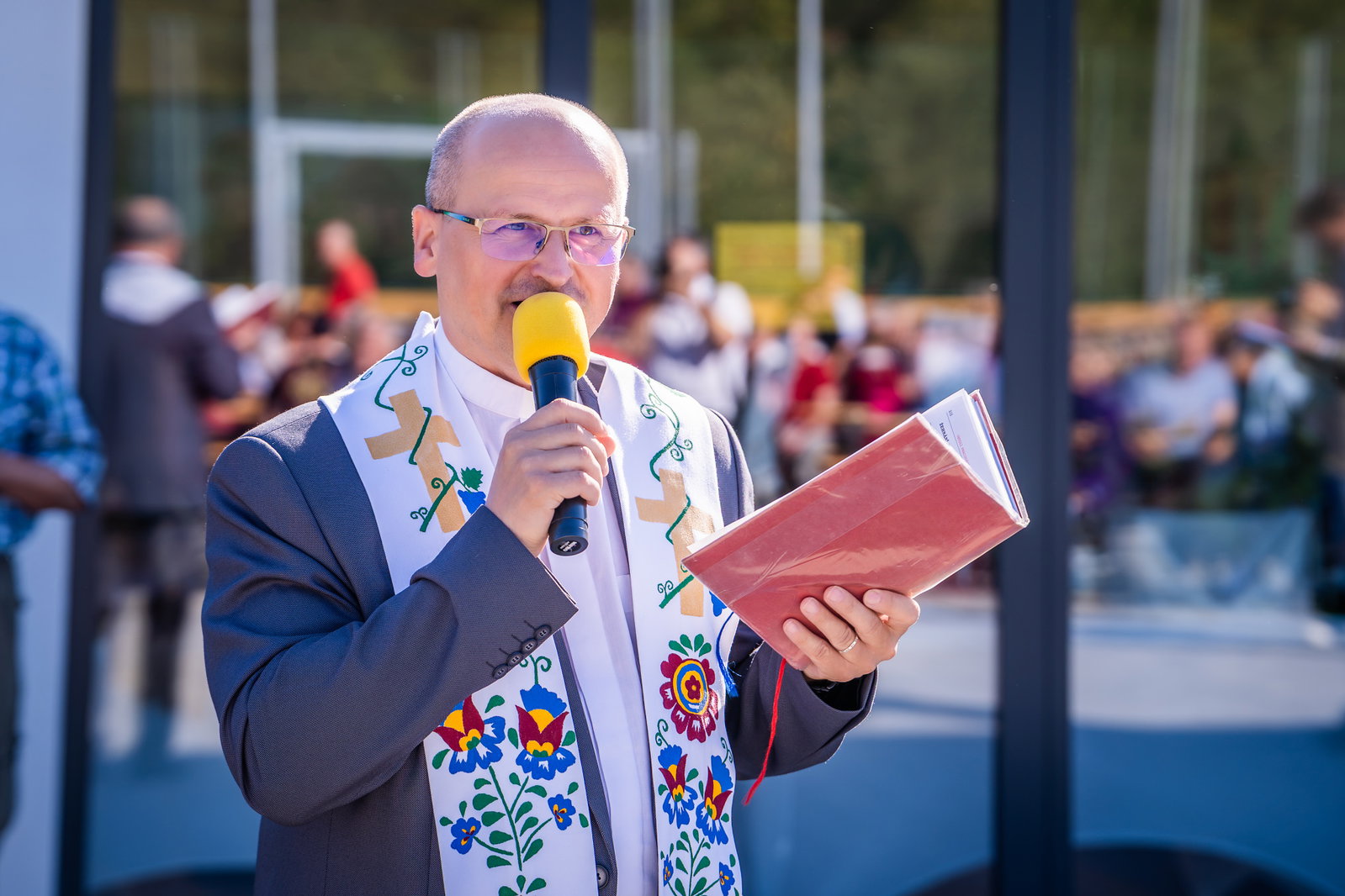 Slavnostní otevření sportovní haly v Bohuslavicích