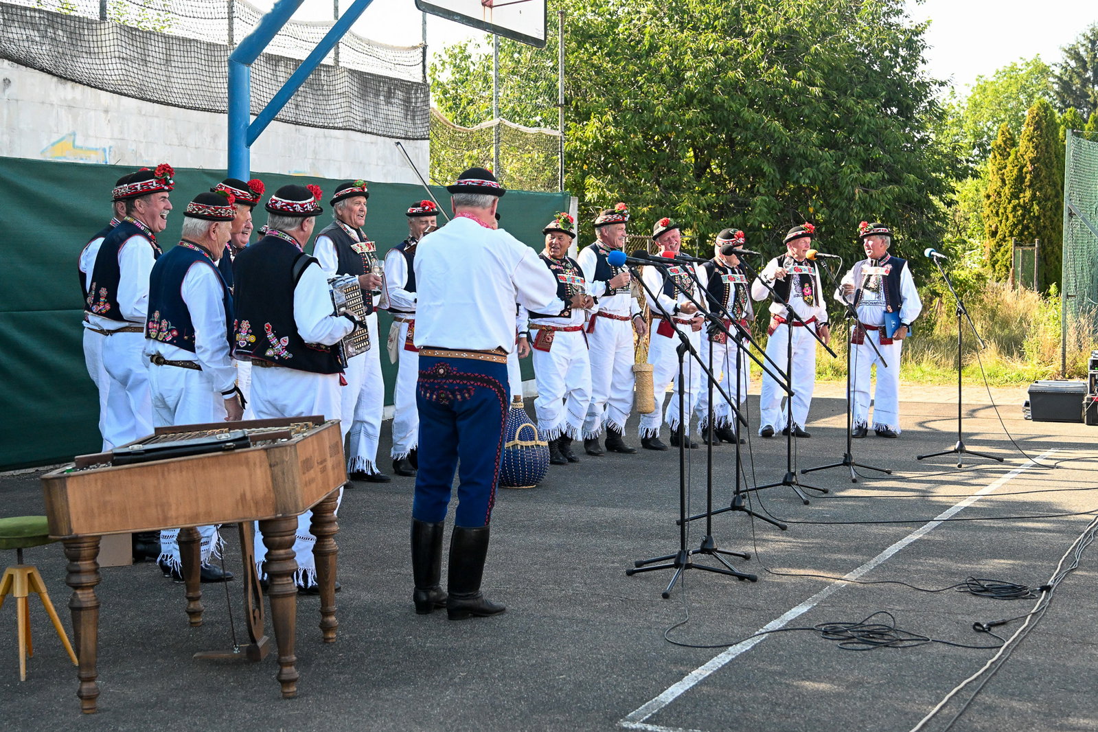 Folklorní setkání sborů v Boršově