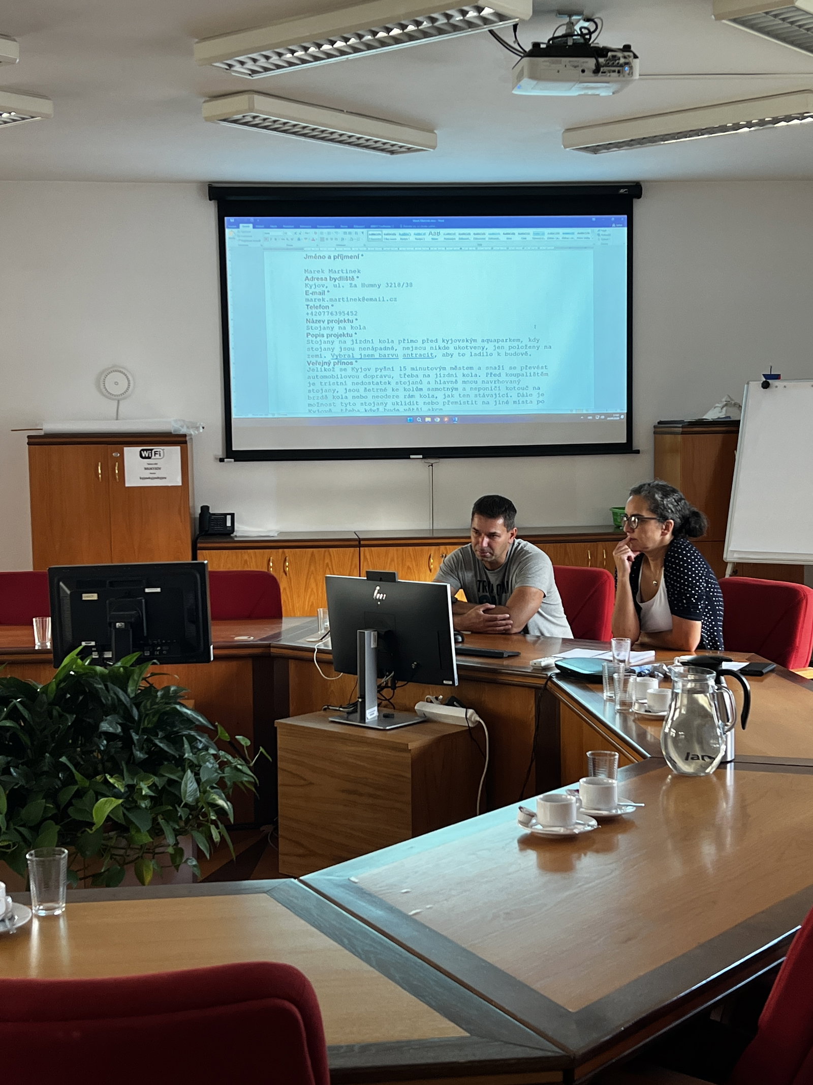 Veřejná prezentace projektů 