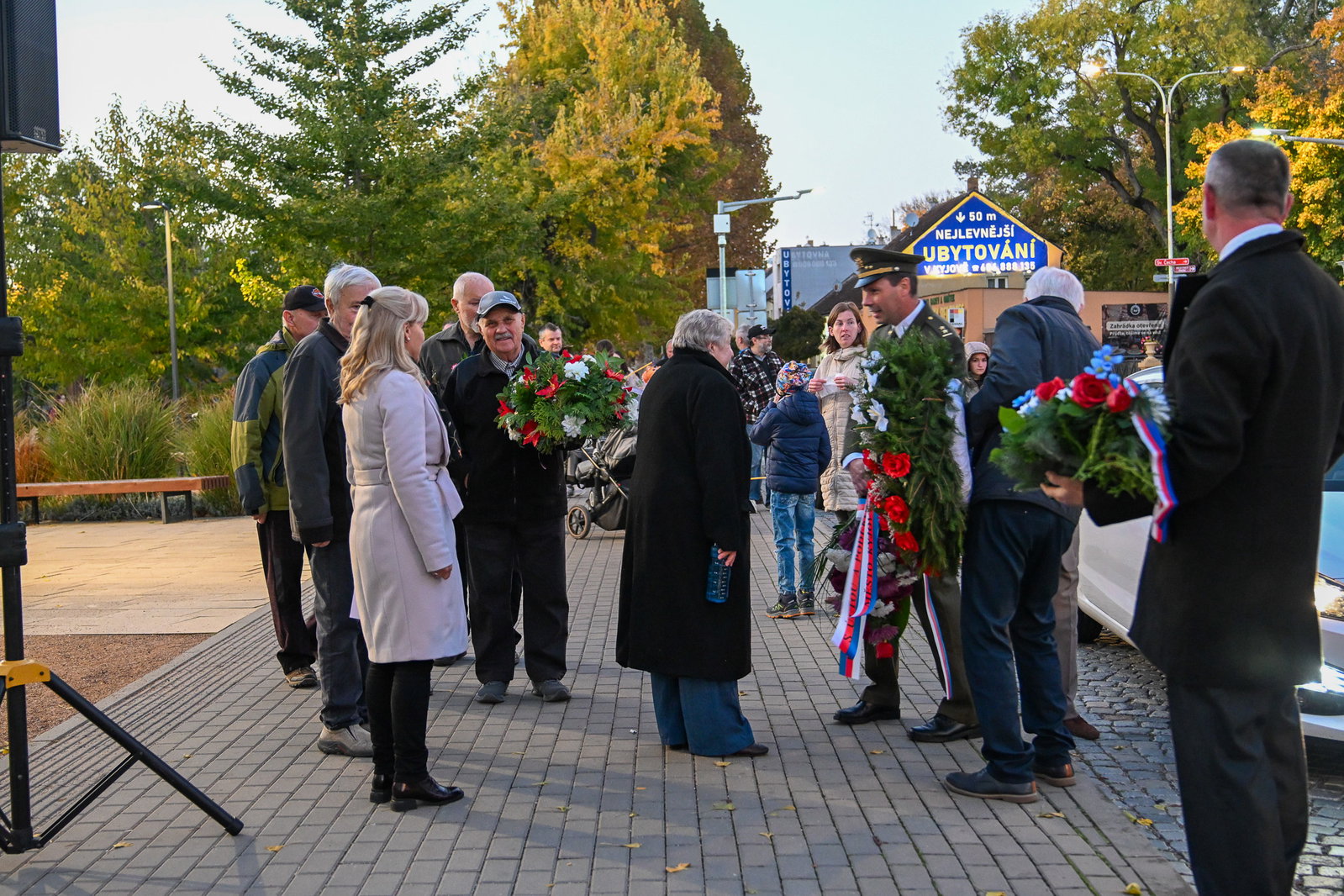 Vzpomínkové shromáždění ke 108. výročí vzniku Československé republiky 