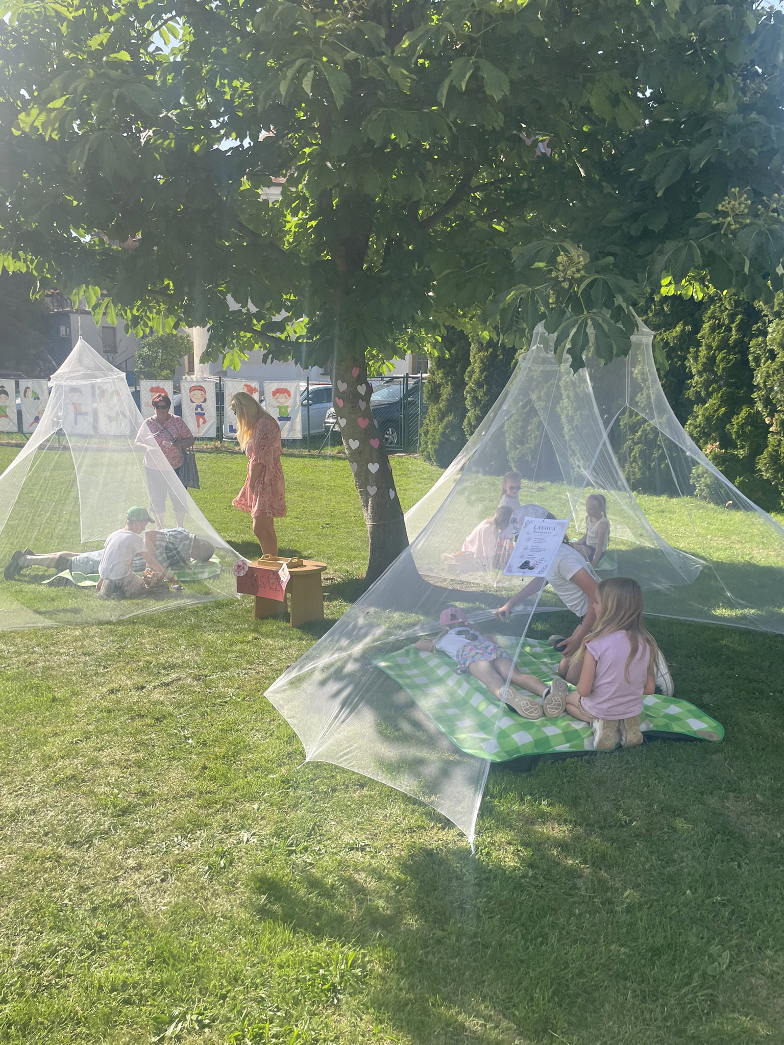Odpoledne pro rodinu – wellness na zahradě