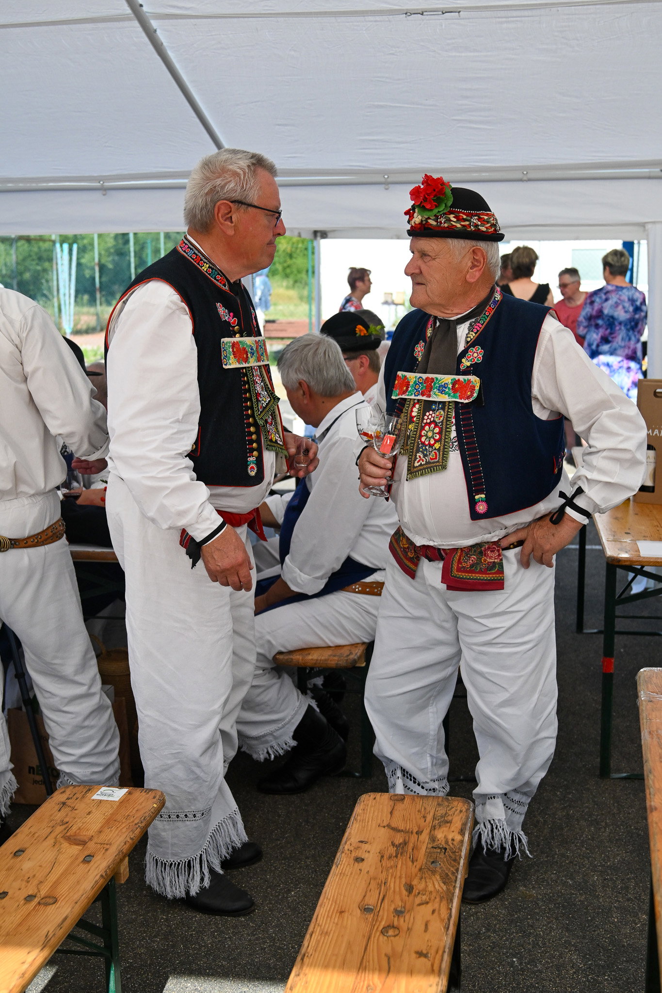 Folklorní setkání sborů v Boršově