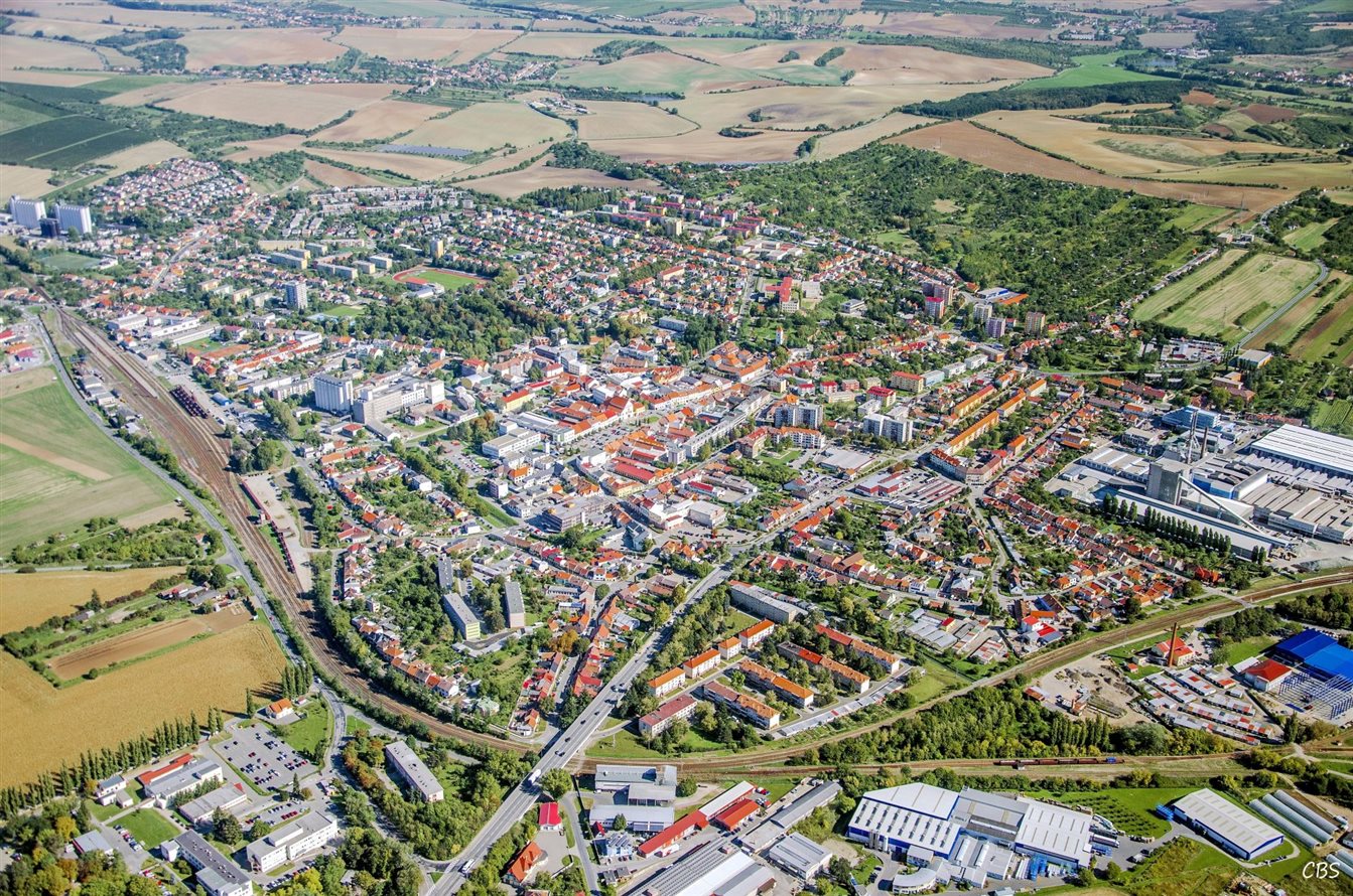 Letecké snímky Kyjova 3