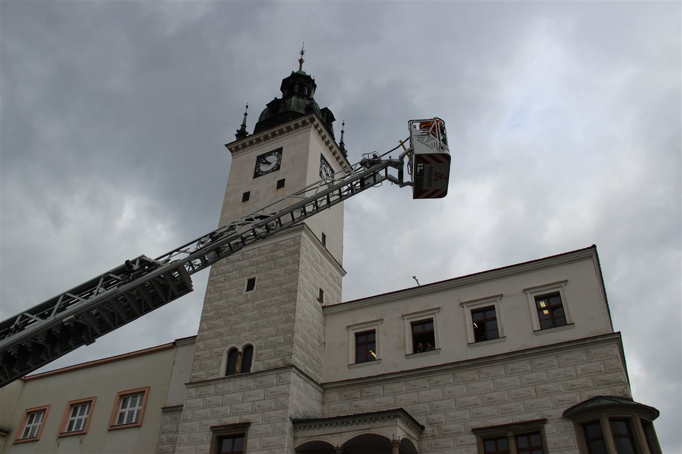 Ukázka těžké techniky