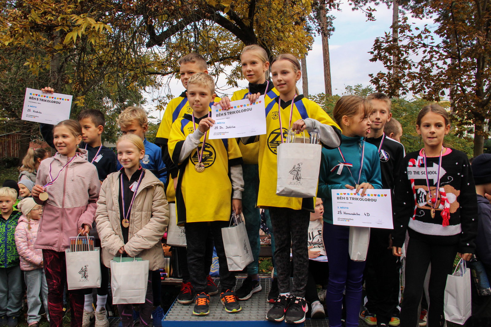 Běh s trikolorou