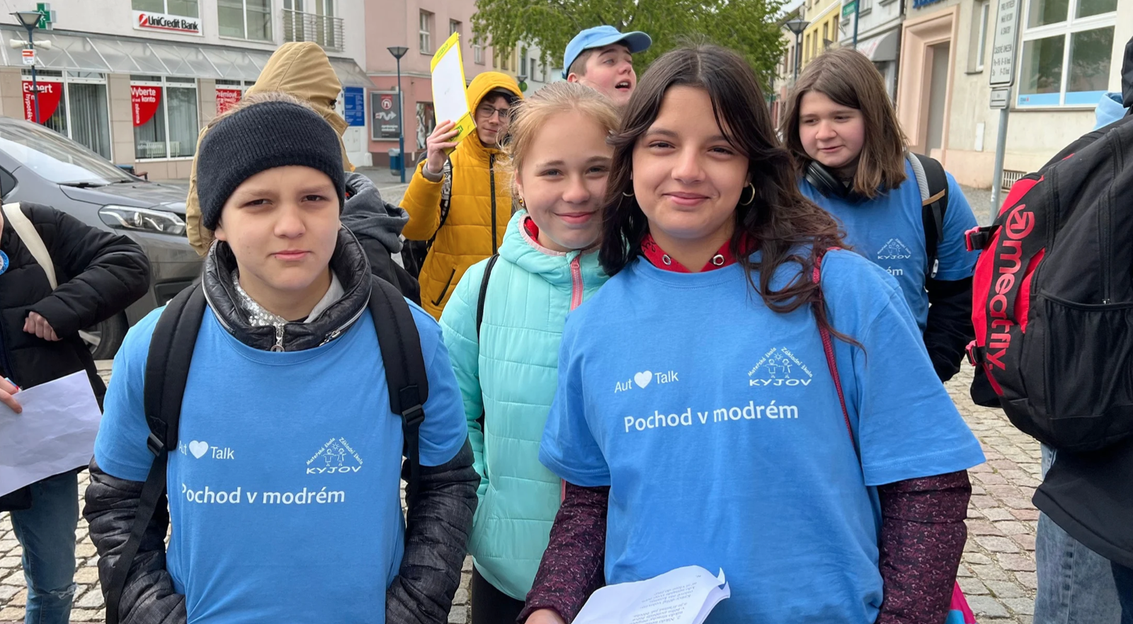 Pochod v modrém