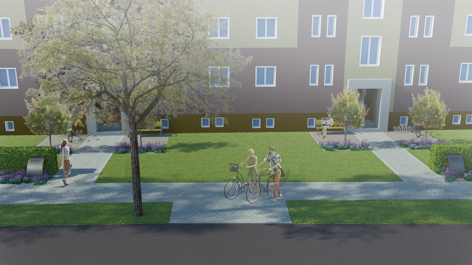 Vizualizace projektu Lipová ratolest