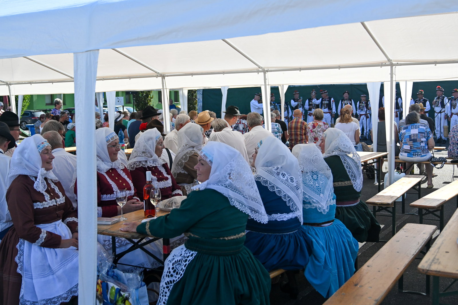 Folklorní setkání sborů v Boršově