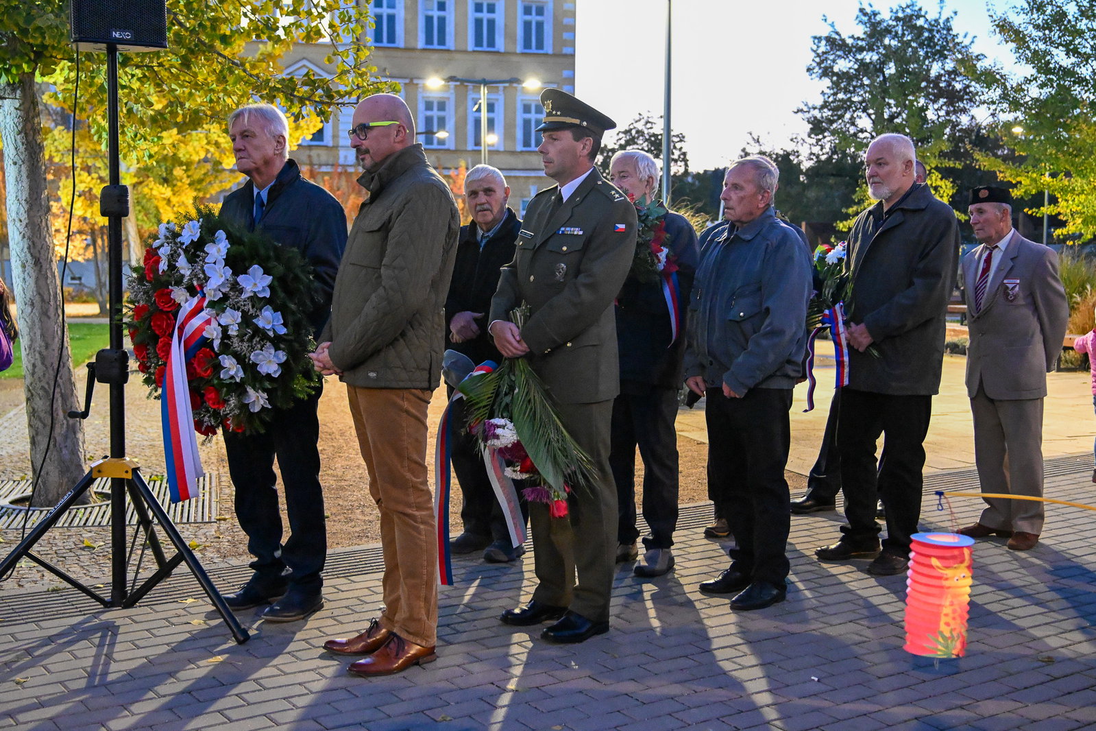 Vzpomínkové shromáždění ke 108. výročí vzniku Československé republiky 