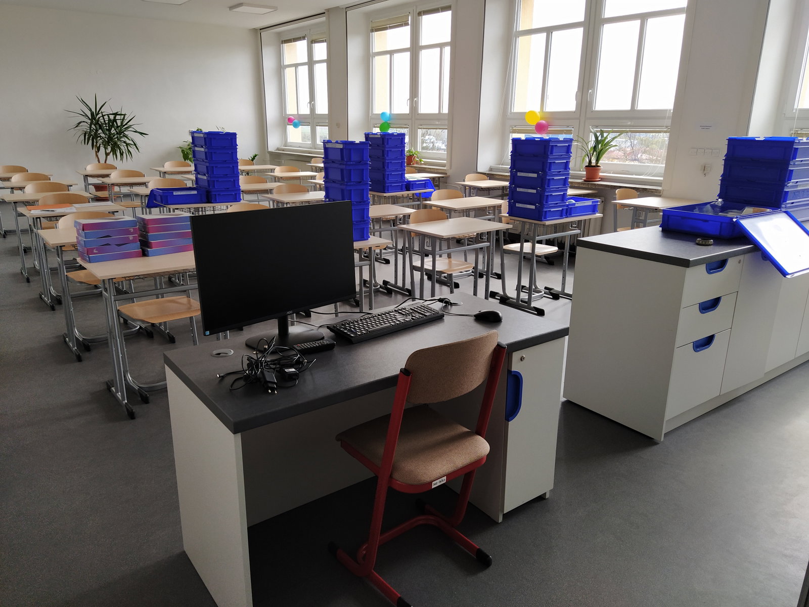 Rekonstrukce na základní škole J.A. Komenského