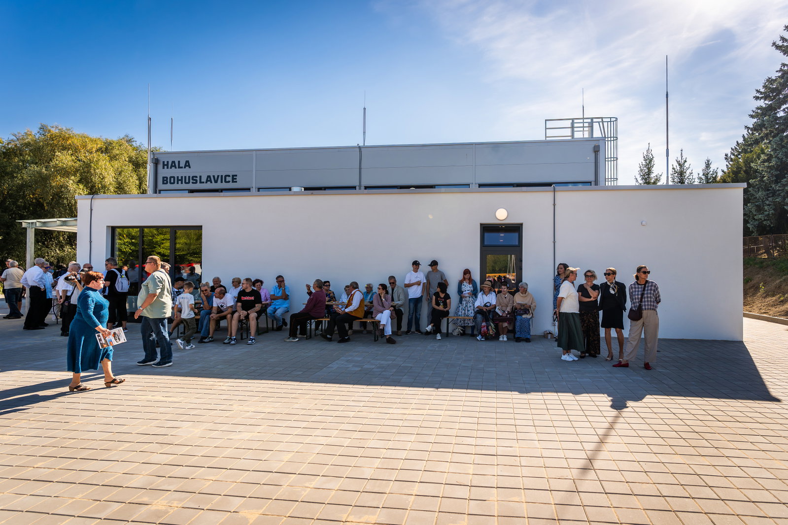 Slavnostní otevření sportovní haly v Bohuslavicích