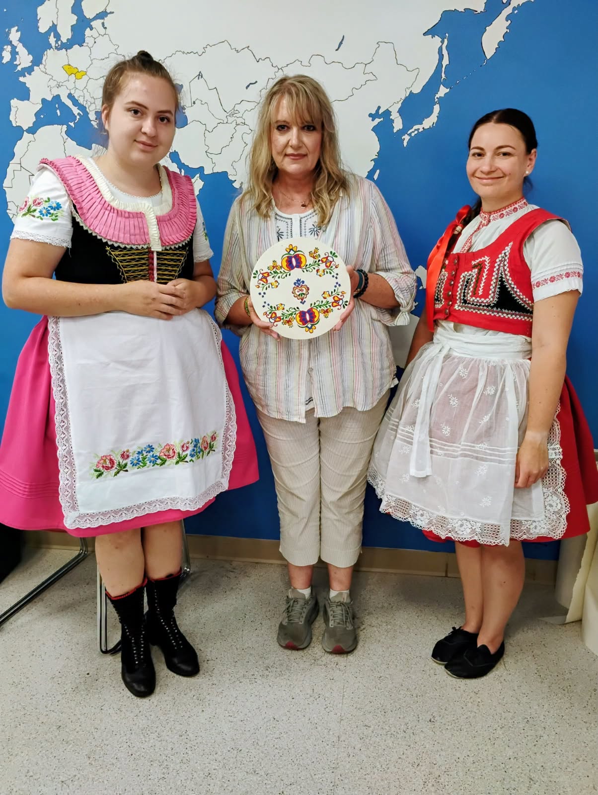 Vítězky grantové výzvy pro rok 2026, malérečky Zuzana Tesaříková a Hana Glozová,