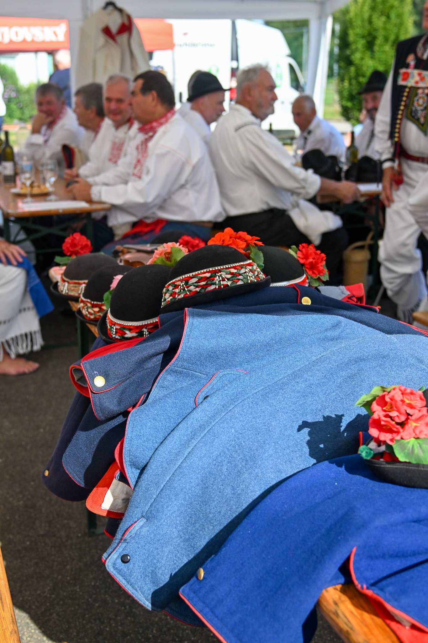 Folklorní setkání sborů v Boršově
