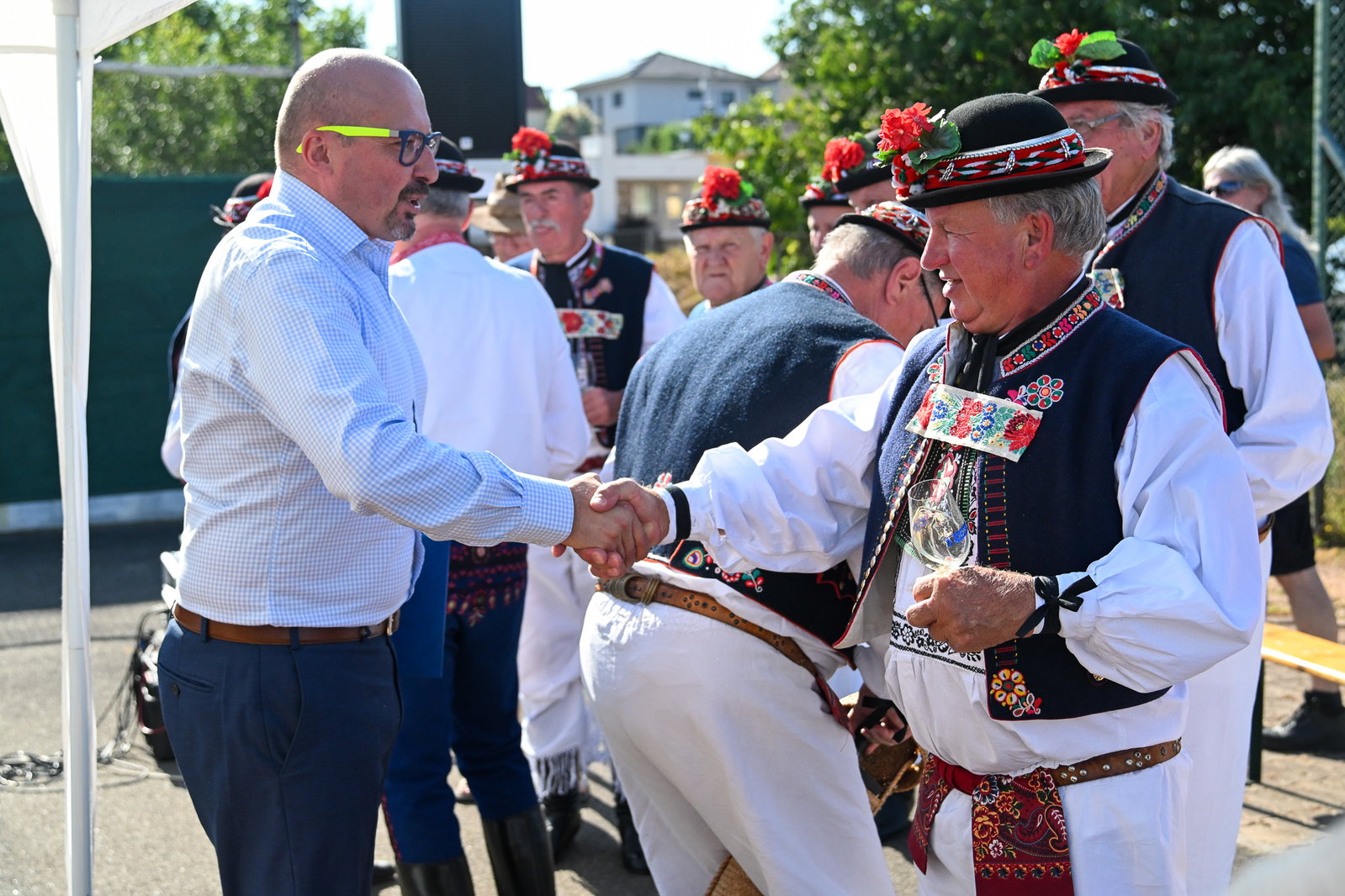 Folklorní setkání sborů v Boršově