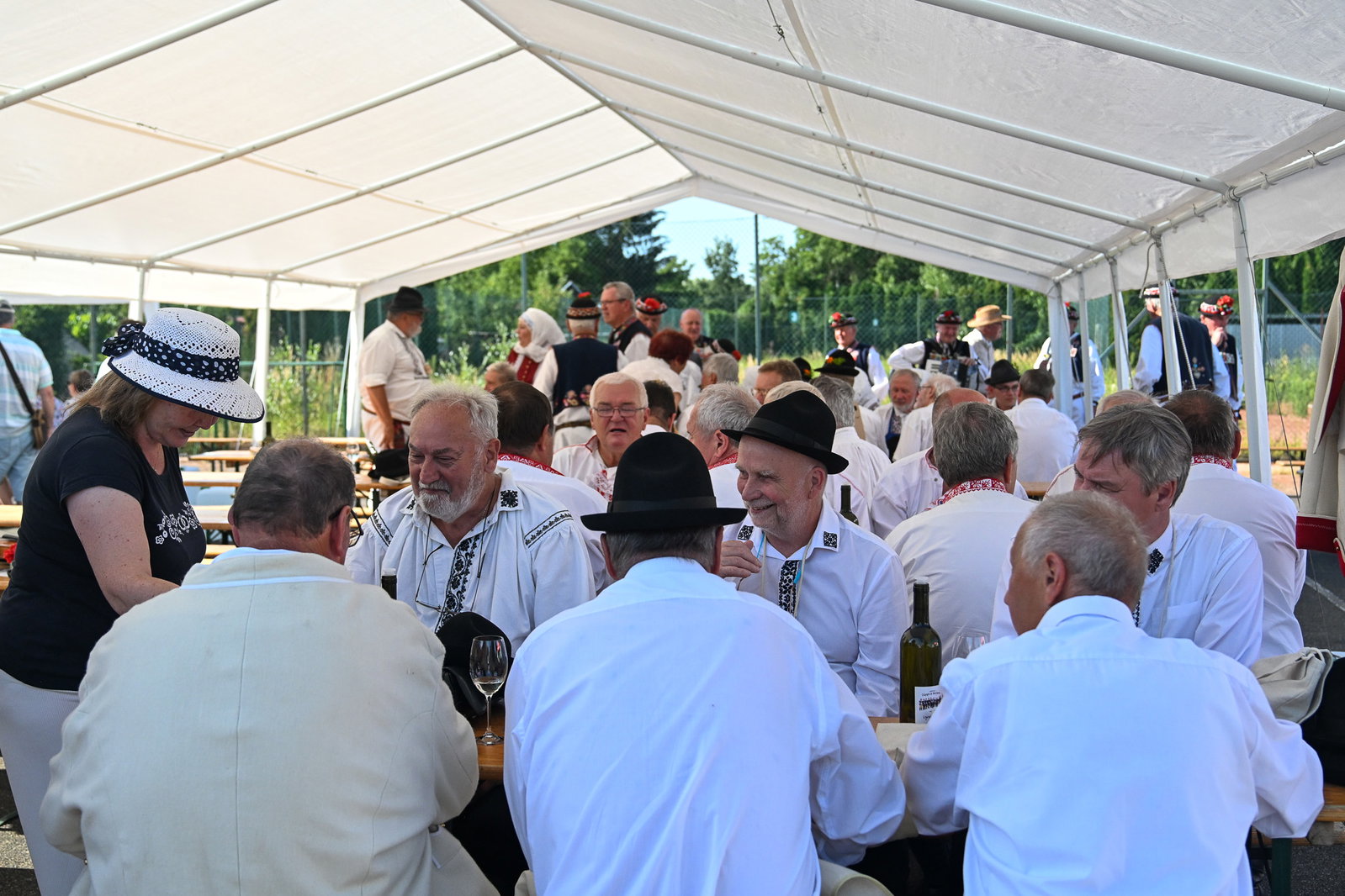 Folklorní setkání sborů v Boršově