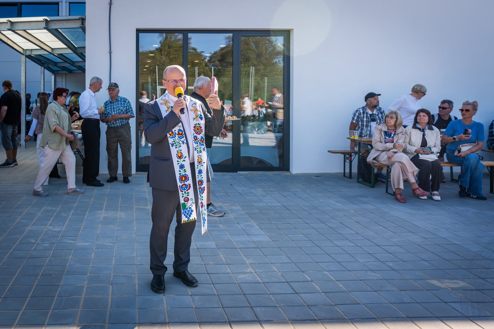 Slavnostní otevření sportovní haly v Bohuslavicích