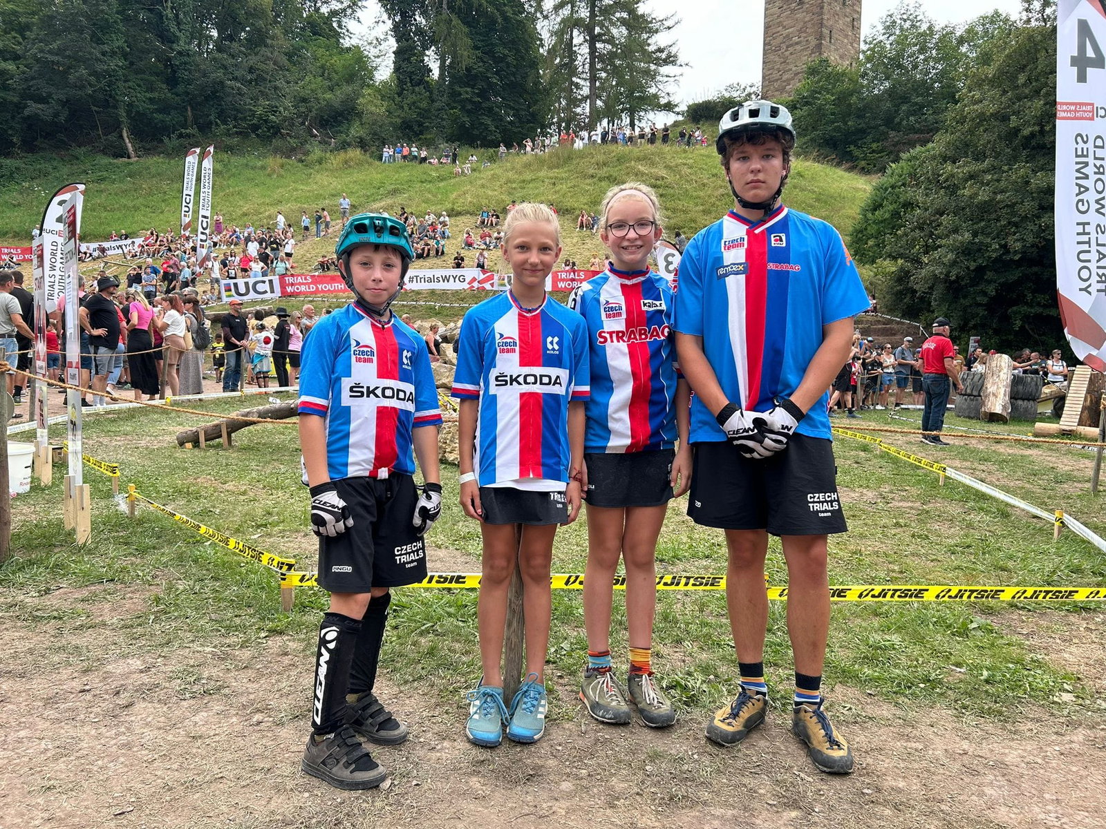 zleva Judas, Juříková, Andrlová, Andrle