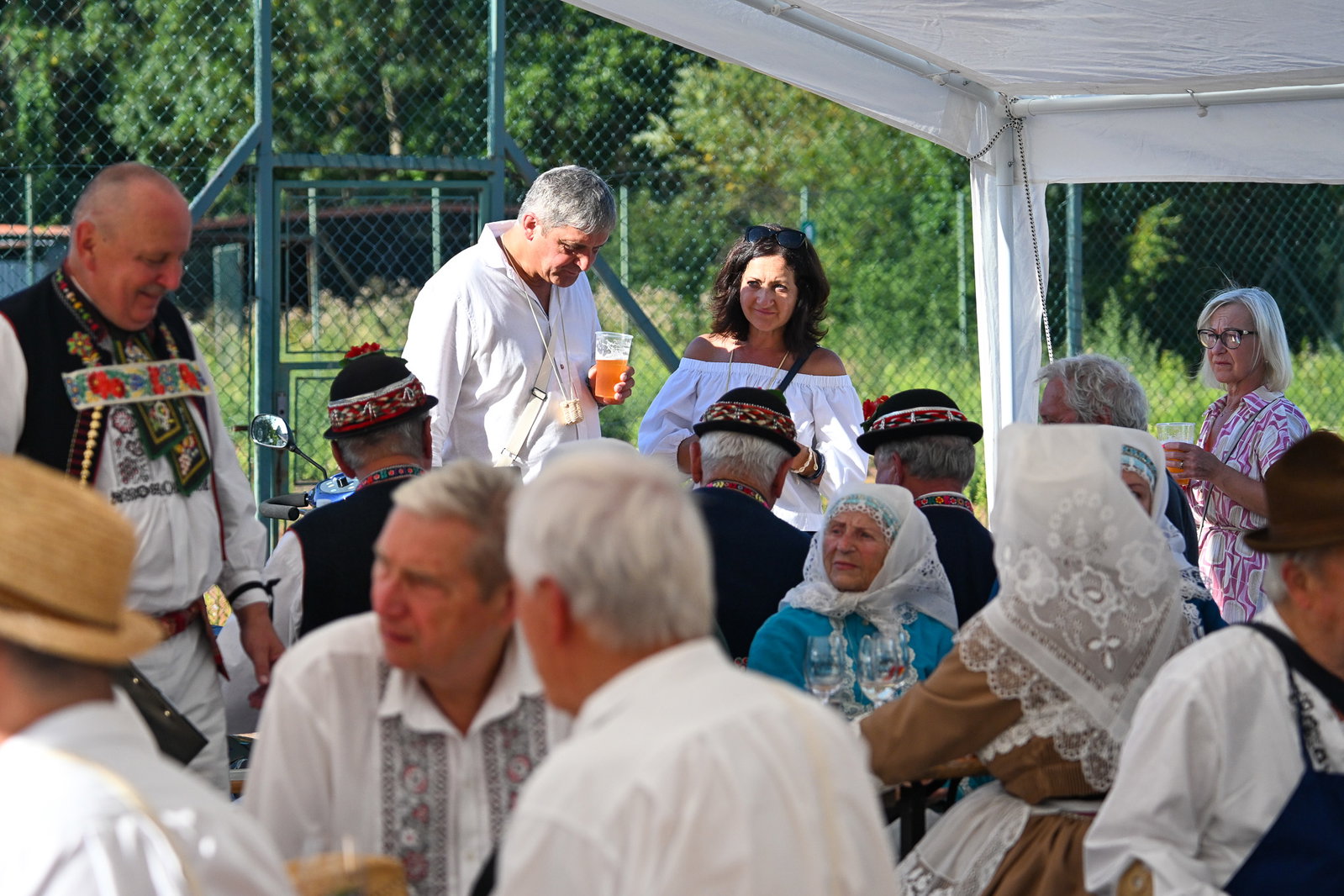 Folklorní setkání sborů v Boršově