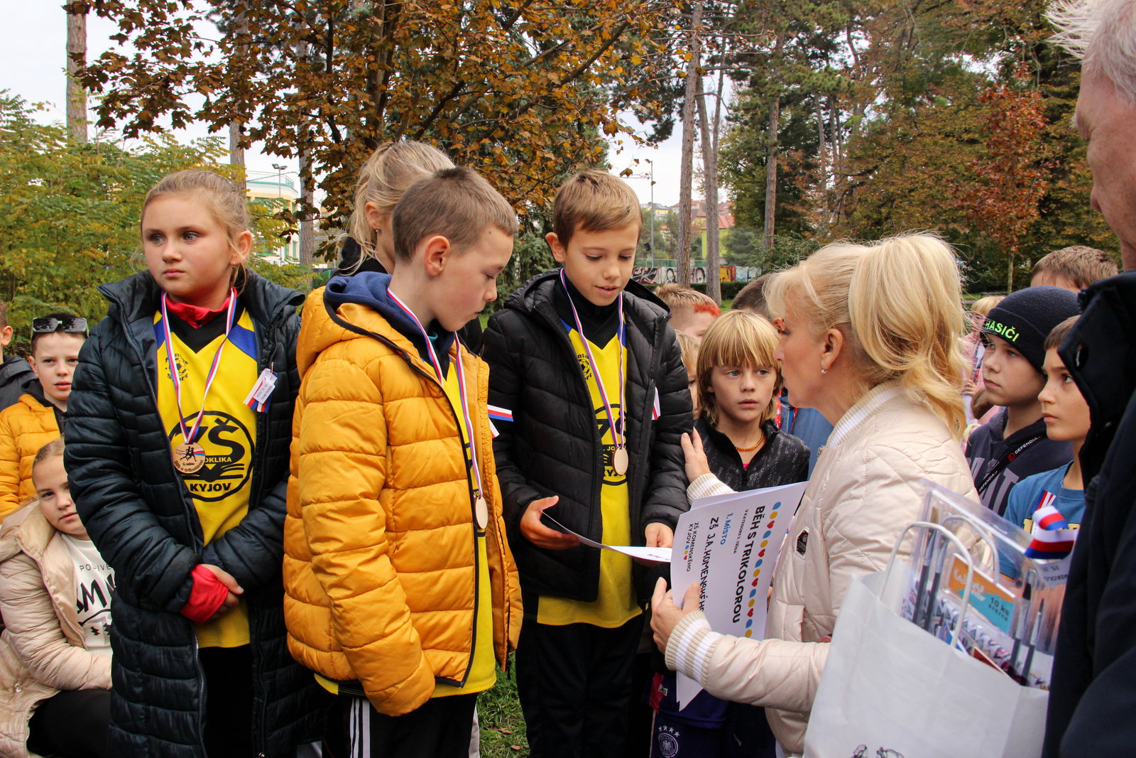 Běh s trikolorou