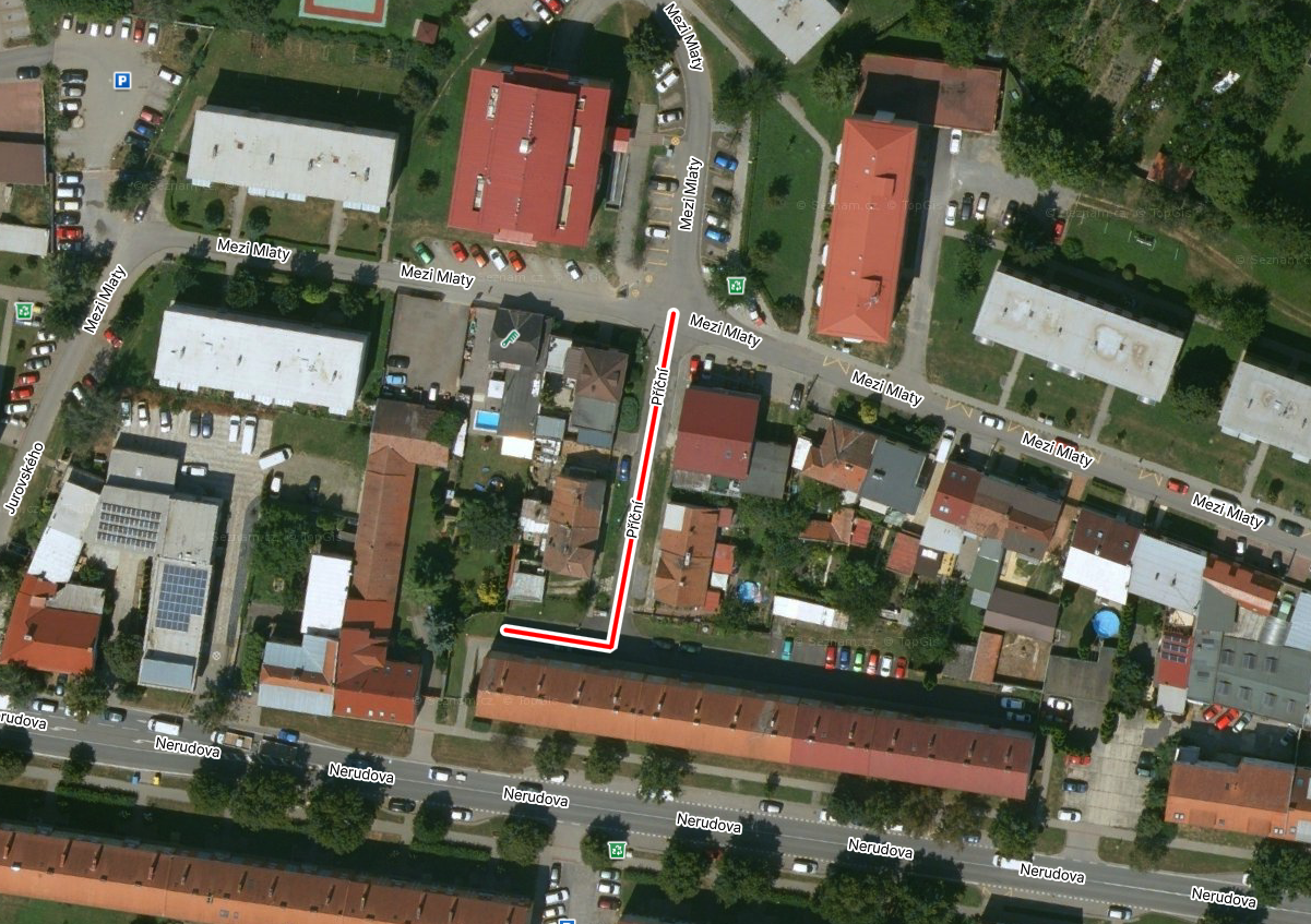 Upozorňujeme na kompletní uzavírku ulice Příční 13. – 14. 10. 2026