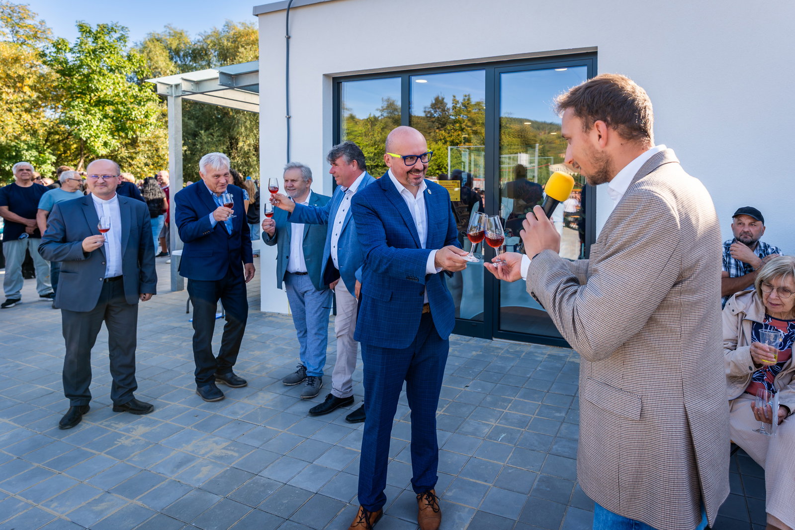 Slavnostní otevření sportovní haly v Bohuslavicích