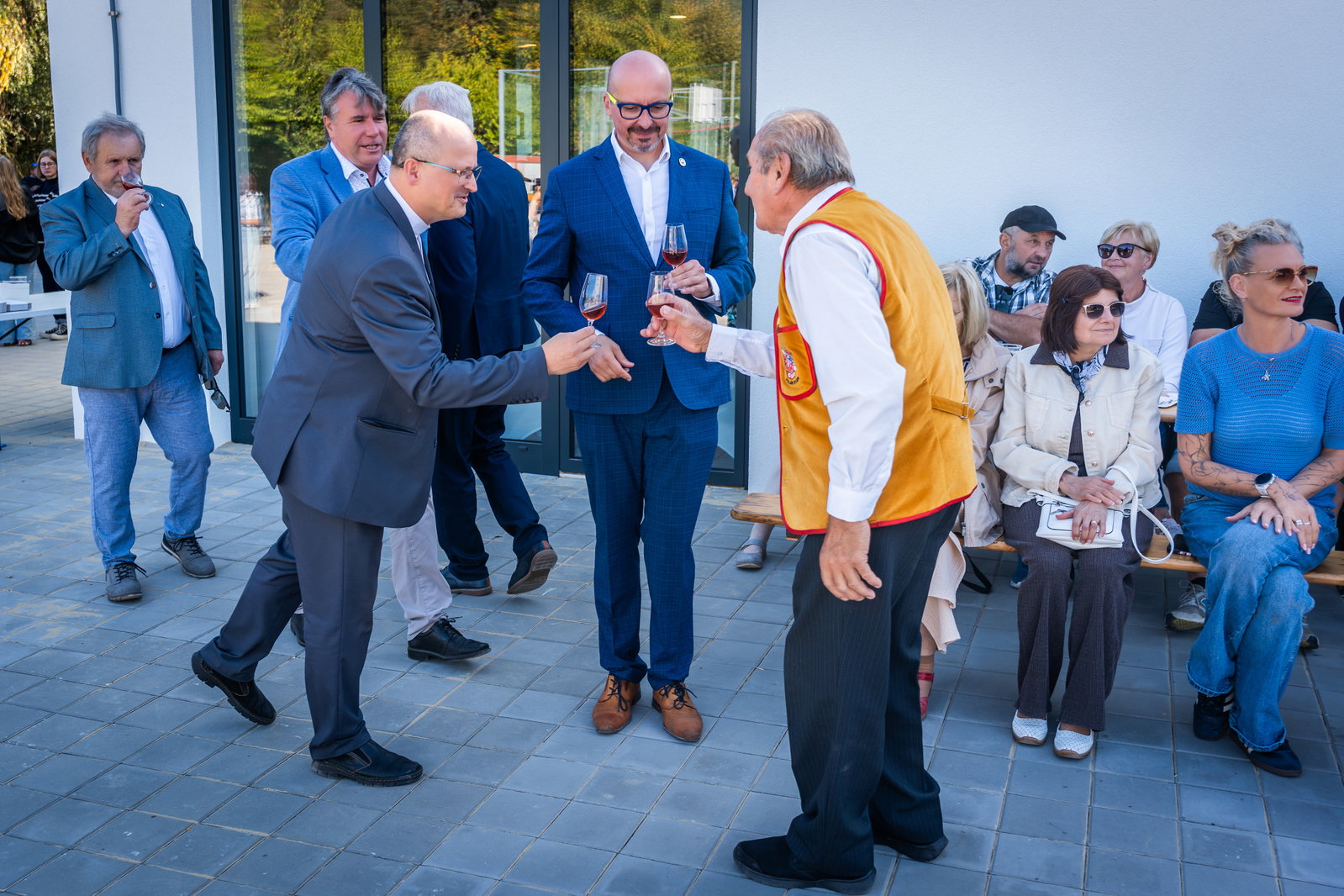 Slavnostní otevření sportovní haly v Bohuslavicích