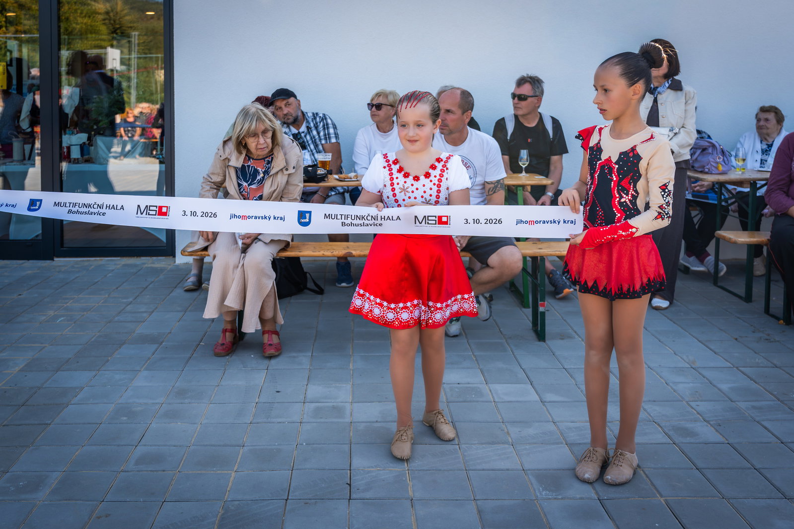 Slavnostní otevření sportovní haly v Bohuslavicích