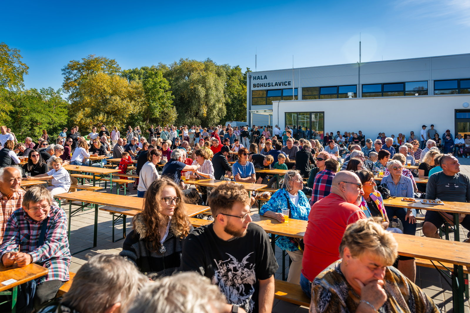 Slavnostní otevření sportovní haly v Bohuslavicích