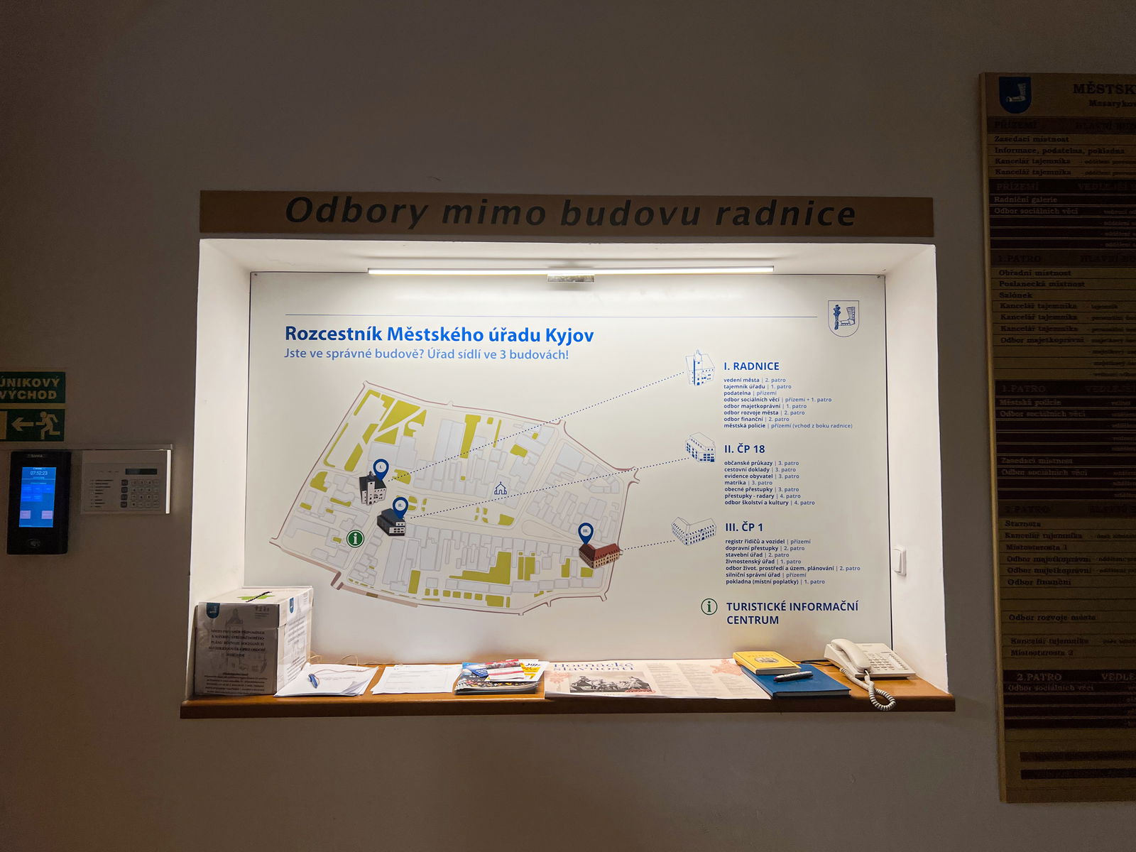 Radnice - vchod