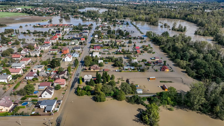 Povodně 2024. Zdroj: FB Moravskoslezský kraj