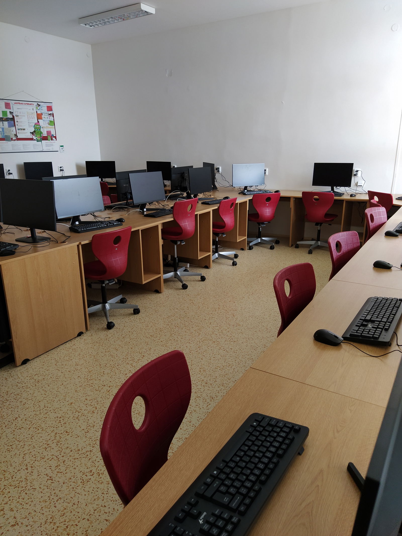 Rekonstrukce na základní škole J.A. Komenského