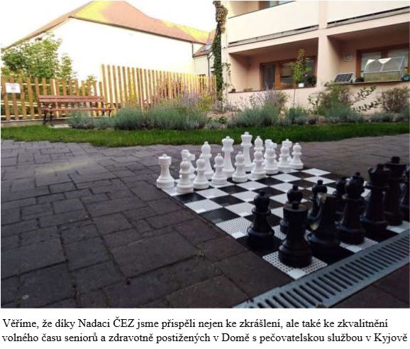 Šachovnice u nového átria