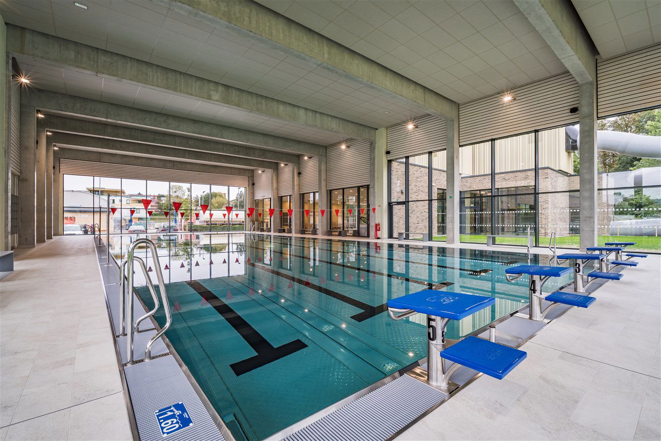 Otevření Aqua v parku - plavecká hala