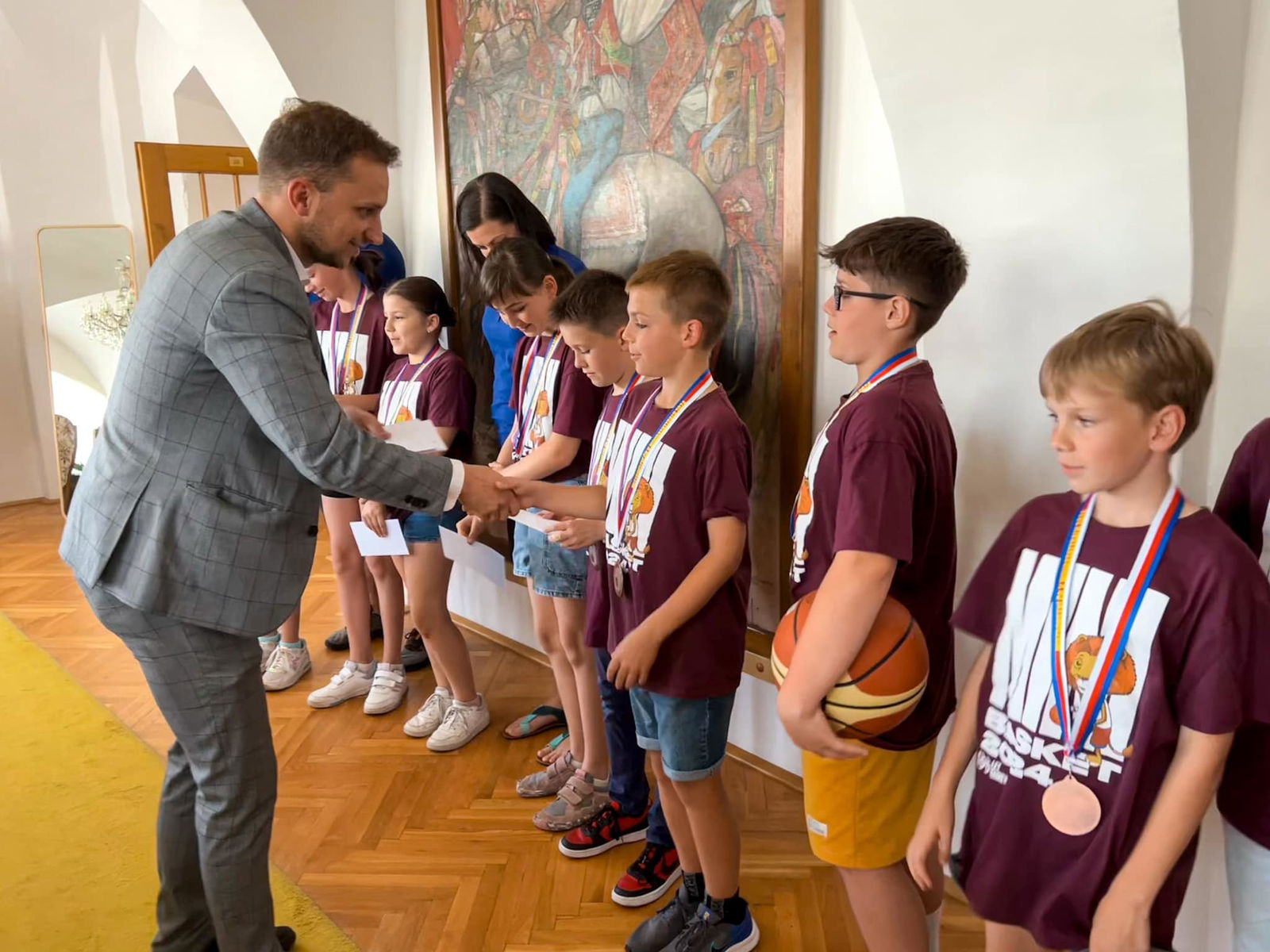Basketbalisté na radnici