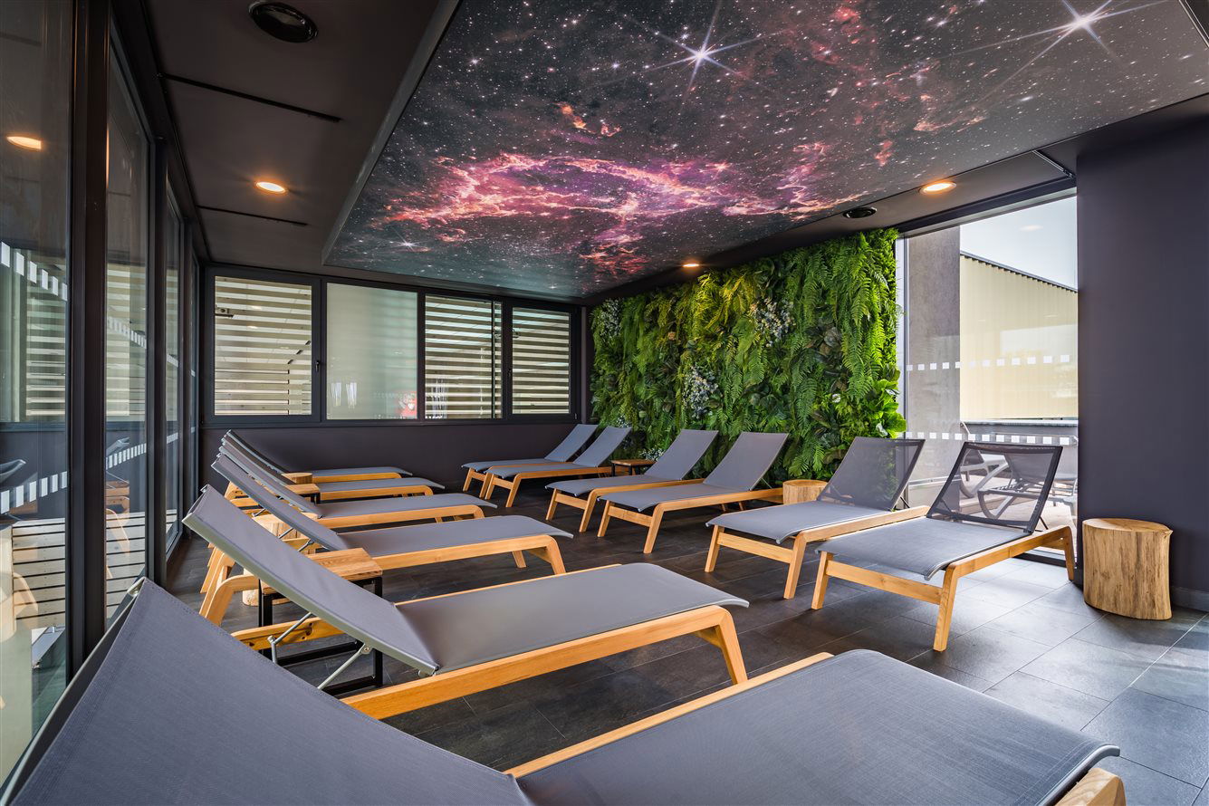 Otevření Aqua v parku - relaxační místnost