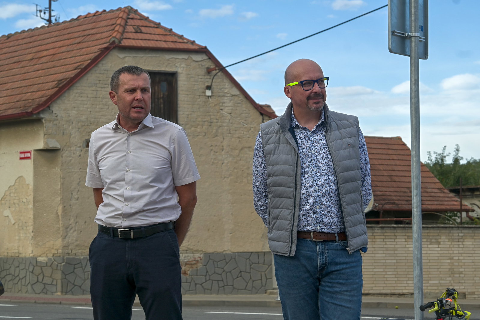 Slavnostní otevření revitalizovaného prostoru před Otínem
