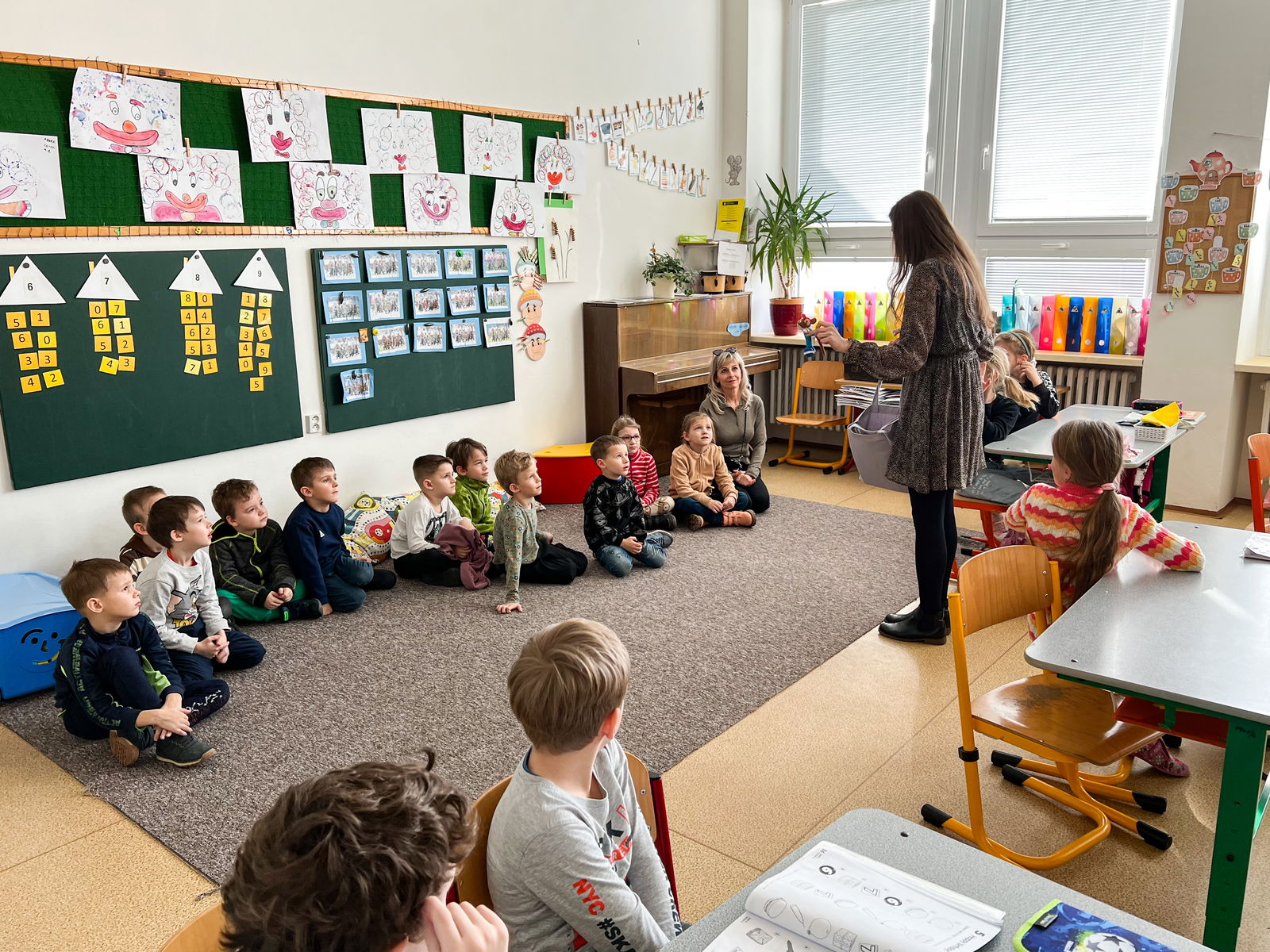 ZŠ a MŠ Dr. Joklíka přivítala předškoláky.