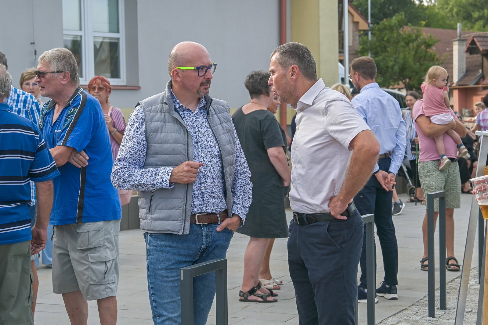 Slavnostní otevření revitalizovaného prostoru před Otínem