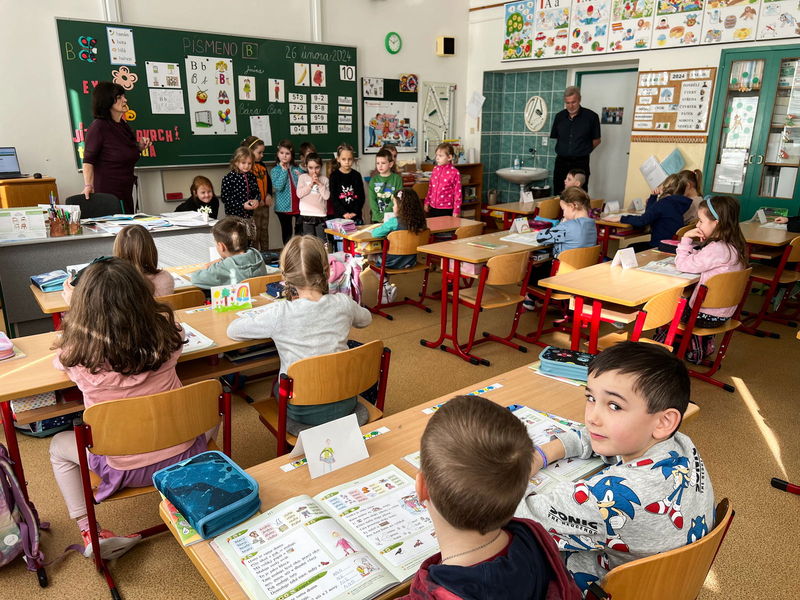 ZŠ a MŠ Dr. Joklíka přivítala předškoláky.