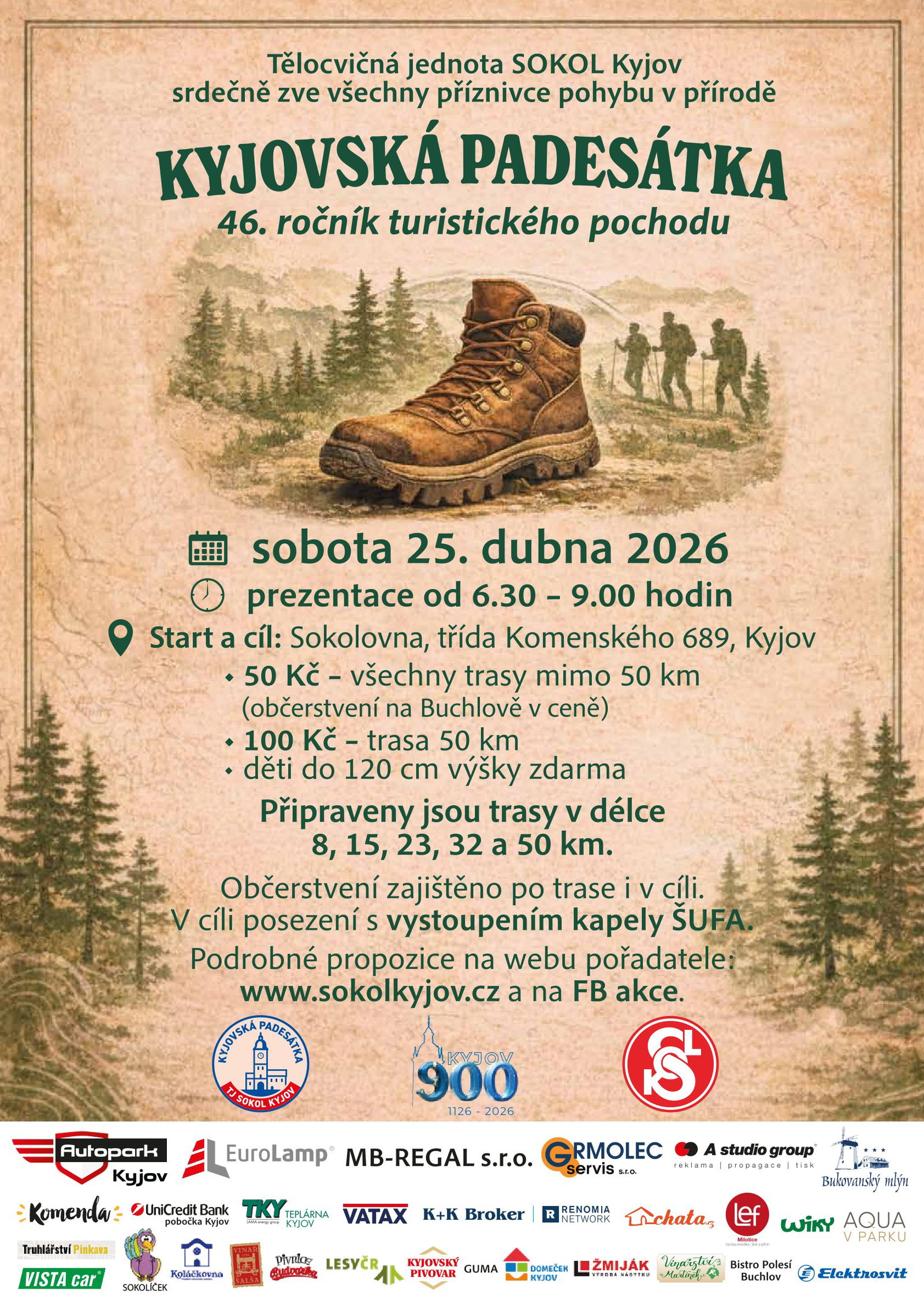 Kyjovská padesátka 2026