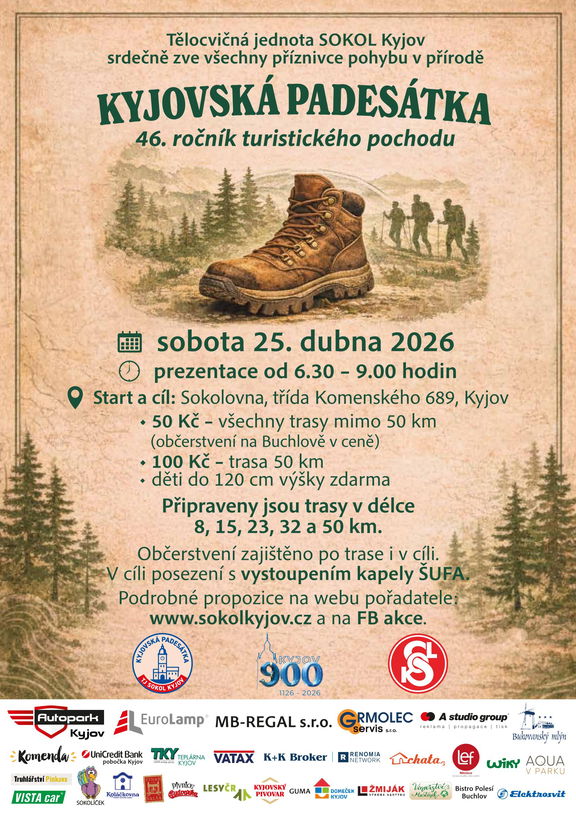 Kyjovská padesátka 2026
