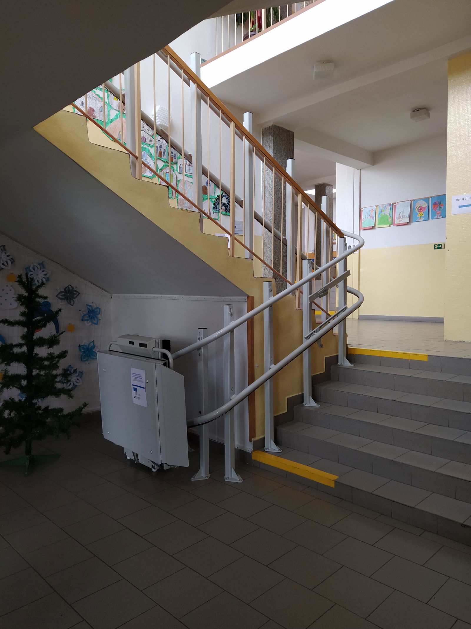 Rekonstrukce na základní škole Dr. Joklíka