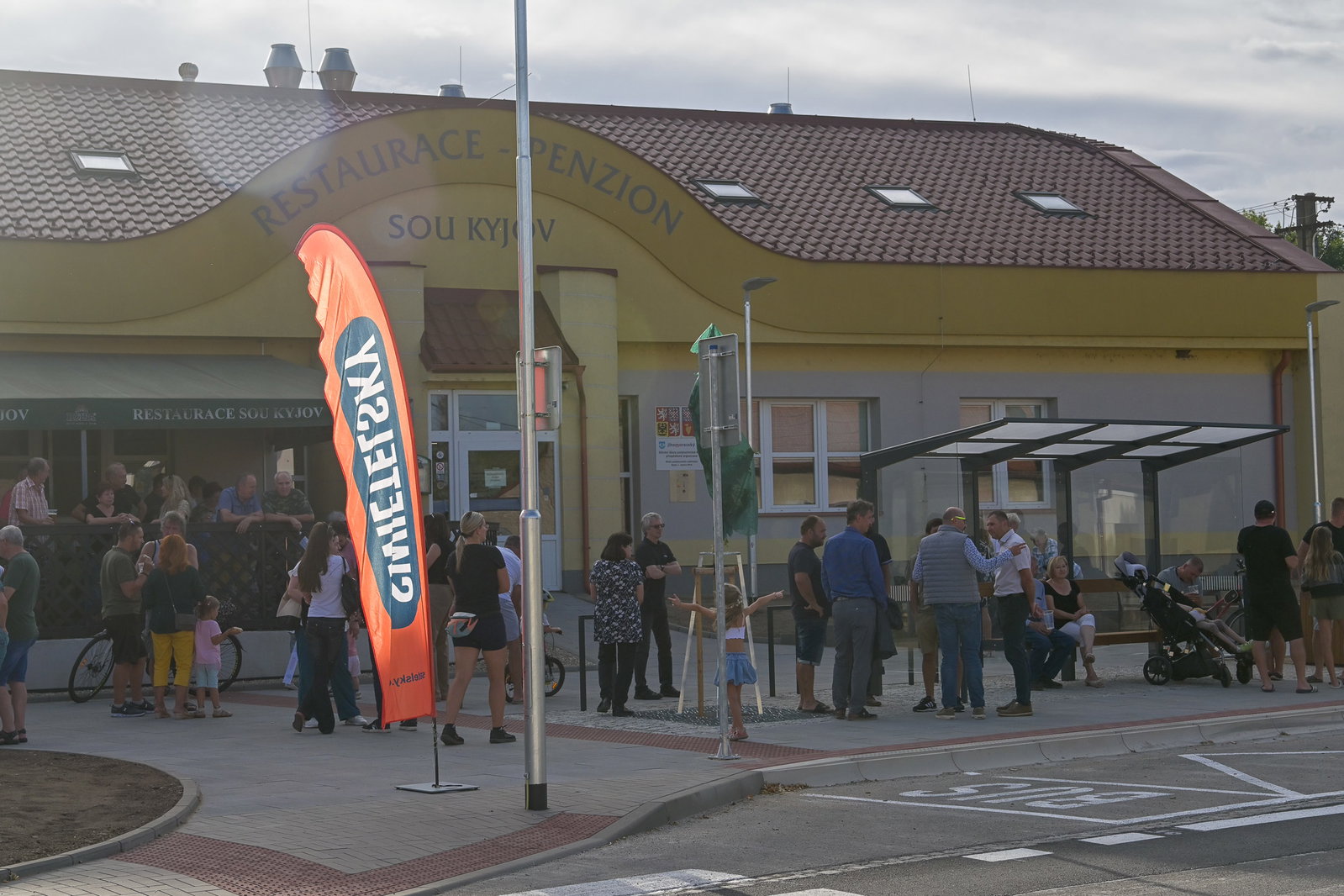 Slavnostní otevření revitalizovaného prostoru před Otínem