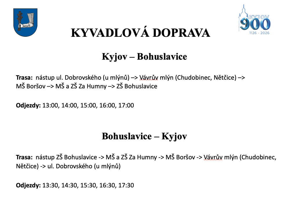 Kyvadlová doprava
