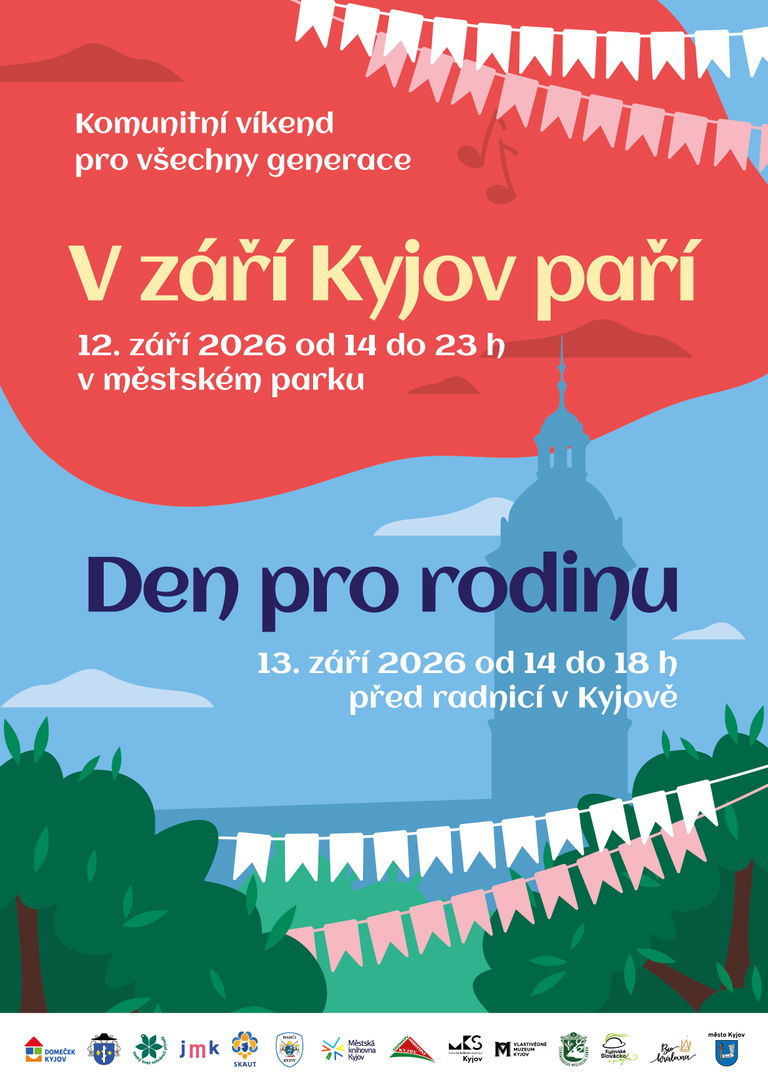 Víkend 12.– 13. září bude v Kyjově patřit sousedům a rodinám
